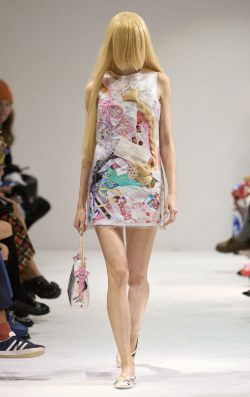 A look from the Ashley Williams SS25 runway show